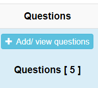 Click the blue '+ Add/view questions' button